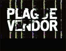 Tablet Screenshot of plaguevendor.com